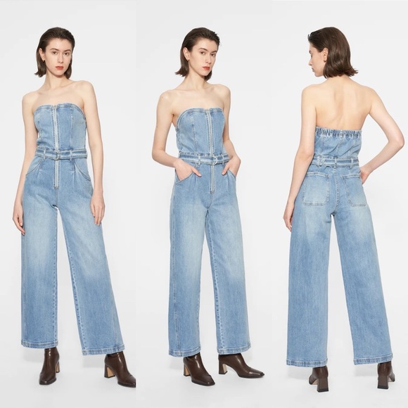 Bayeas Annesa Denim Jumpsuit - Picture 4 of 16